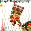 Christmas gift bag candy bag Santa Claus socks decoration Christmas tree pendant