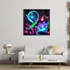 Luminous Lotus Hummingbird-11CT Stamped Cross Stitch 40*40cm/15.75*15.75in