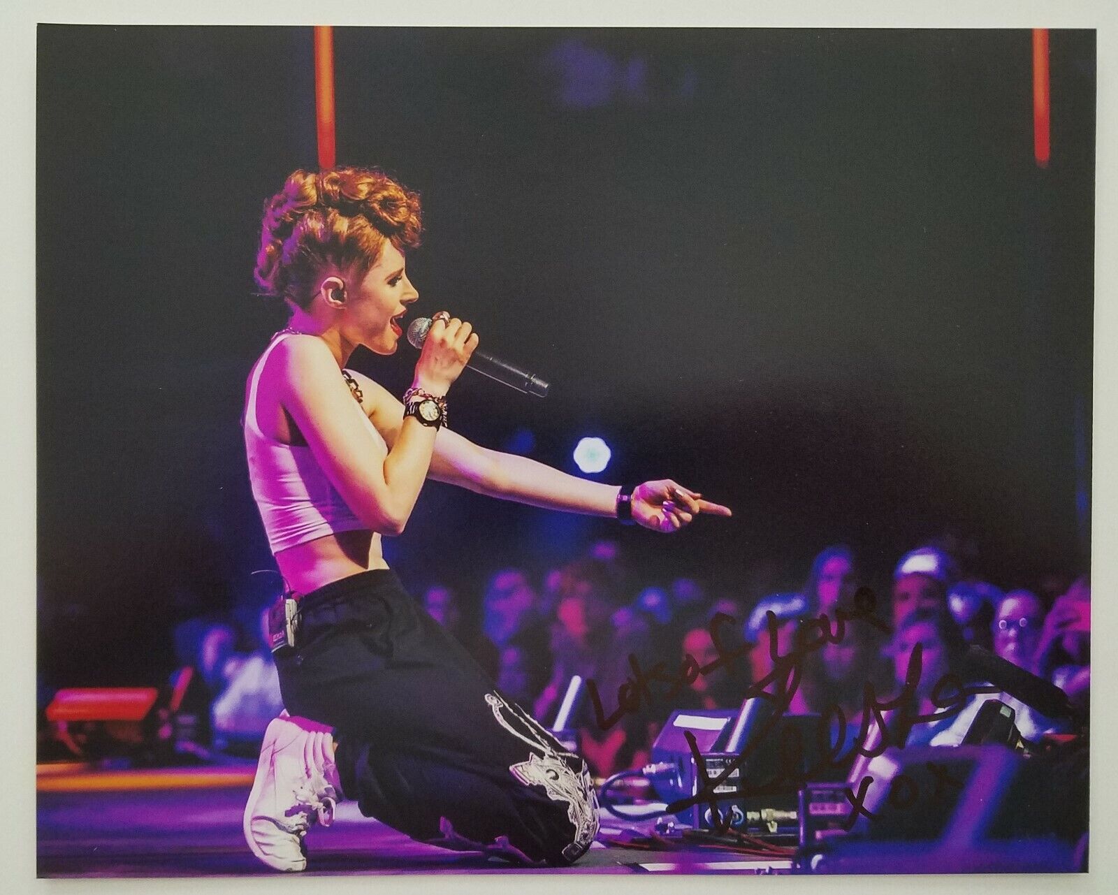 Kiesza Signed 8x10 Photo Poster painting Hideaway Singer Musician Beautiful RAD