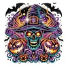 Diamond Painting - Partial Special Shaped Drill - Halloween Pumpkin(Canvas|30*30cm)