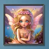 Diamond Painting-DIY Full Round Drill Elf Girl