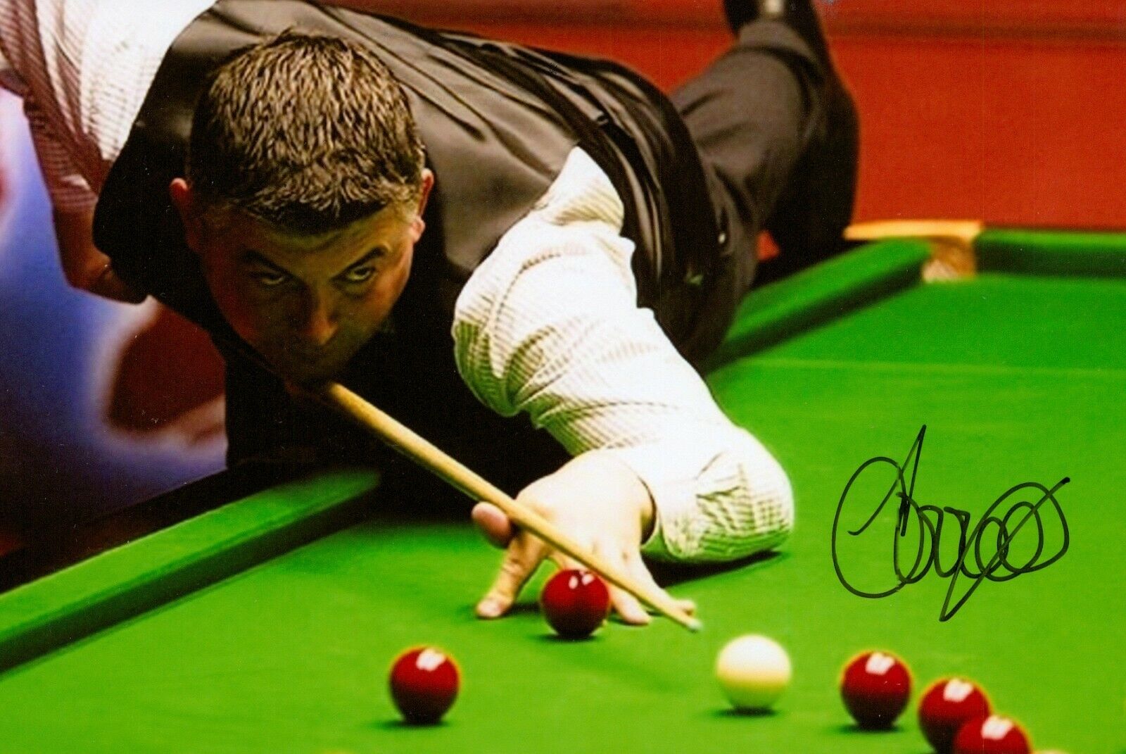 John Parrott Hand Signed 6x4 Photo Poster painting Snooker Champion Autograph Memorabilia + COA