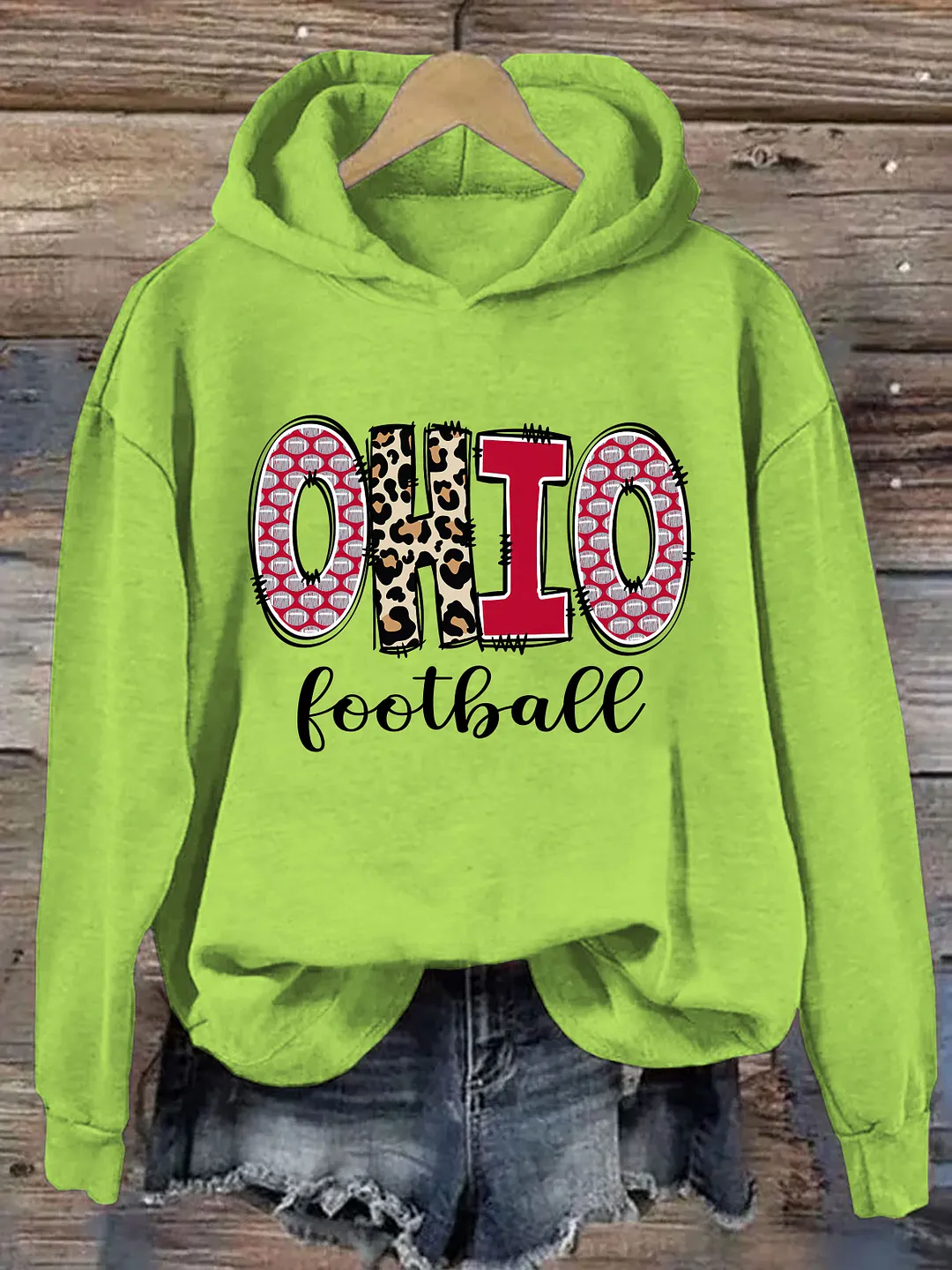 Ohio Leopard Football Hoodie