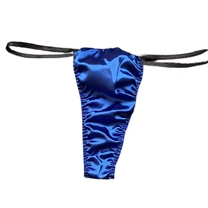 Men's Sexy Silk Bikini Low Waist Thong