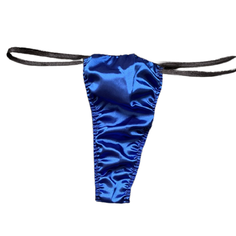 Men's Sexy Silk Bikini Low Waist Thong