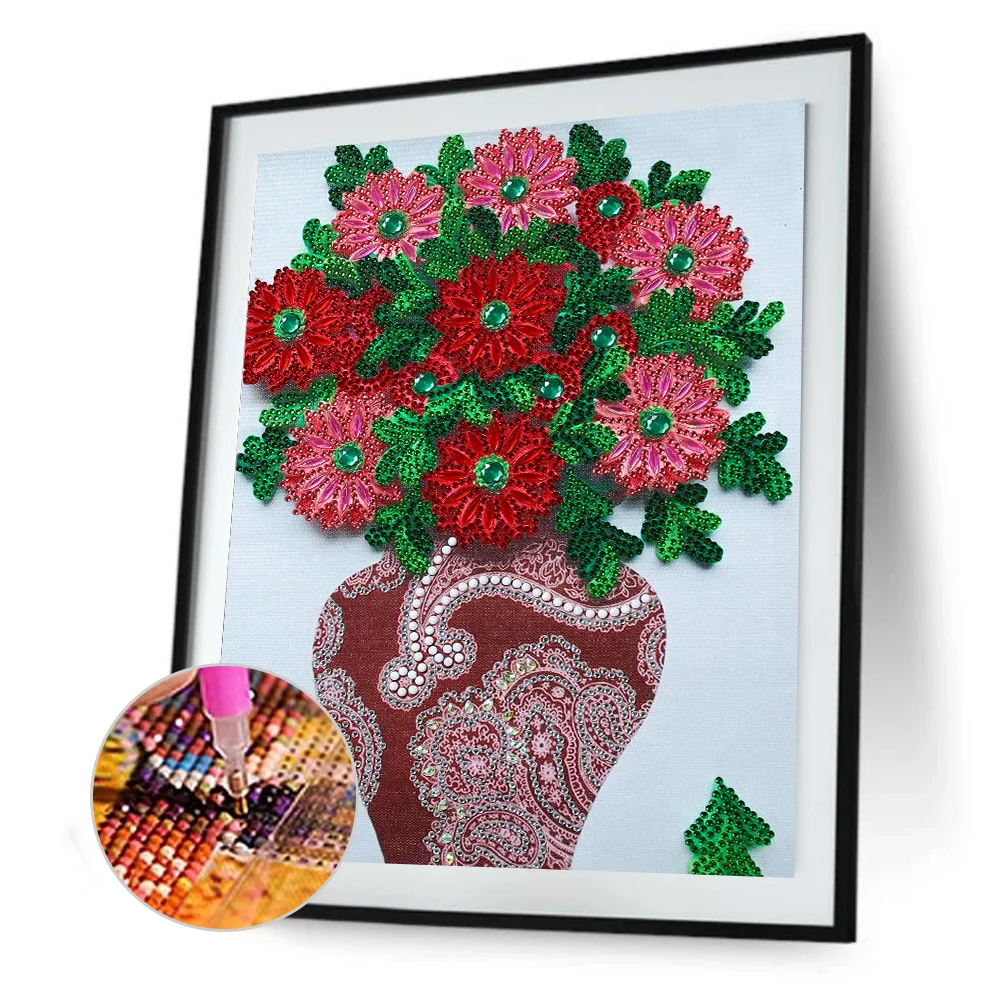 Diamond Painting - Special Shaped Drill - Flower
