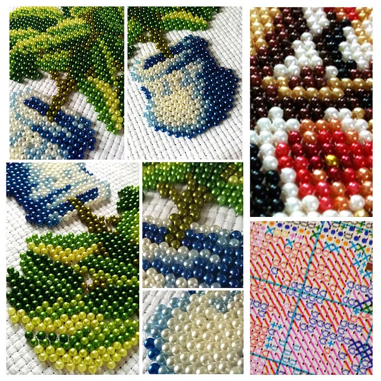 Small DIY Bead embroidery kit Abstract pattern, partially beaded cross stitch picture selling kit Awakening love