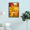 Diamond Painting-DIY Full Round Drill Naughty Cat And Sleeping Dog(40x60cm)