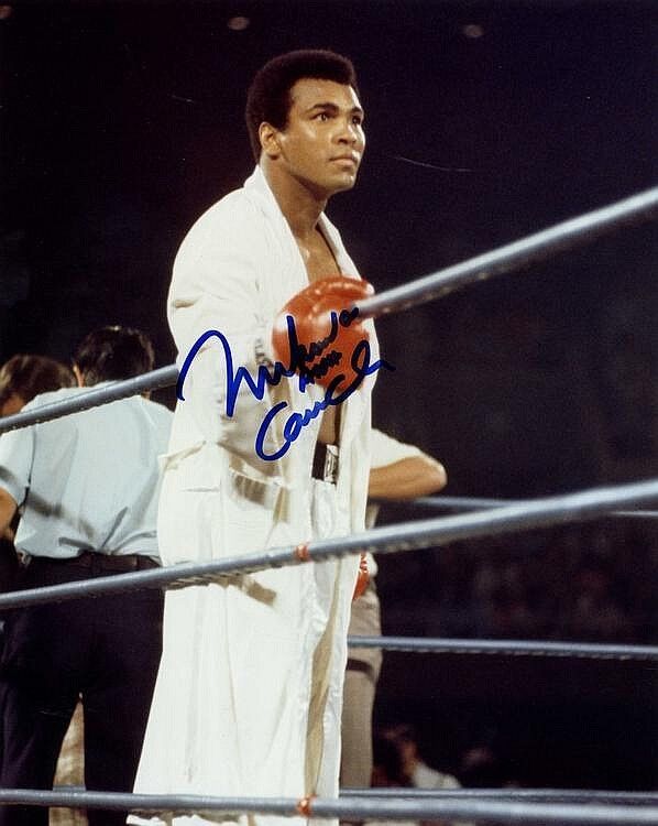 MUHAMMAD ALI Signed Photo Poster paintinggraph - World Heavyweight BOXING Champion - preprint