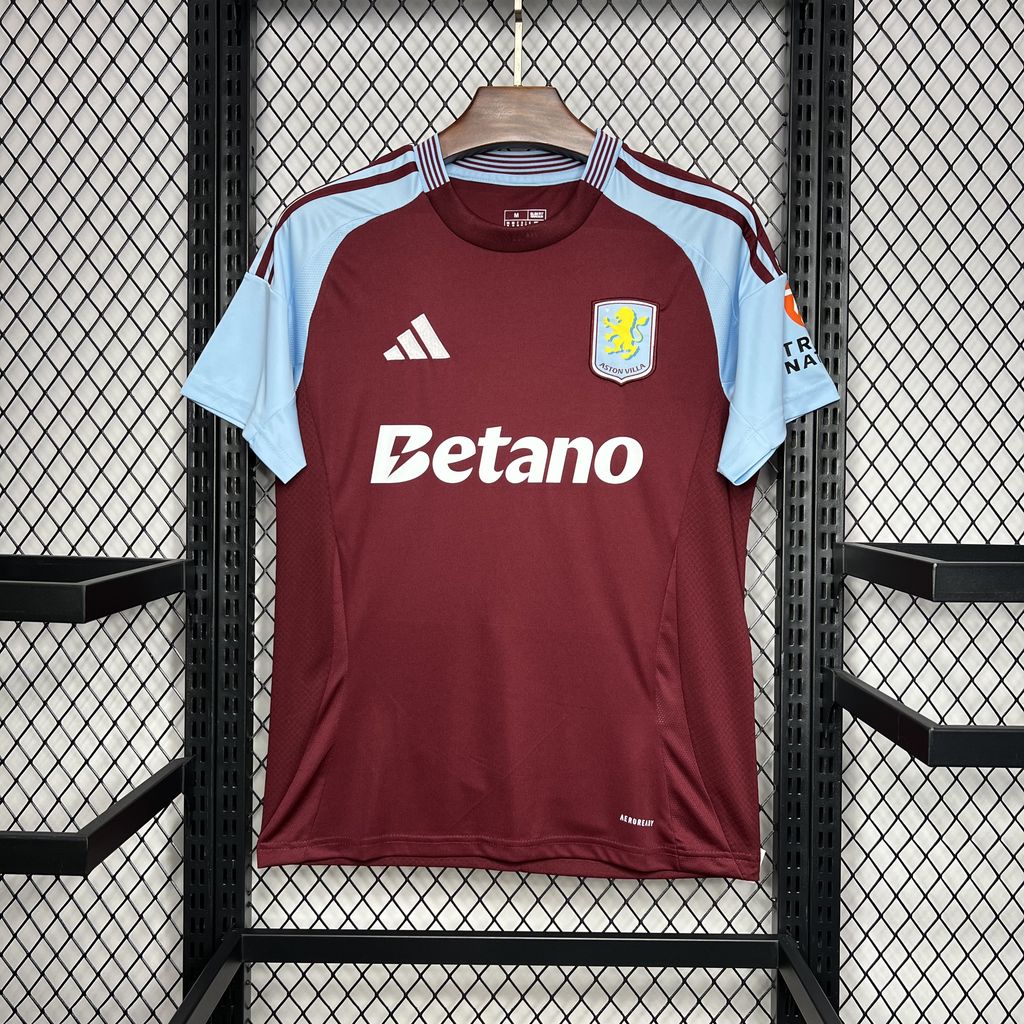 Aston Villa 24-25 Home Stadium Jersey - Fans Version