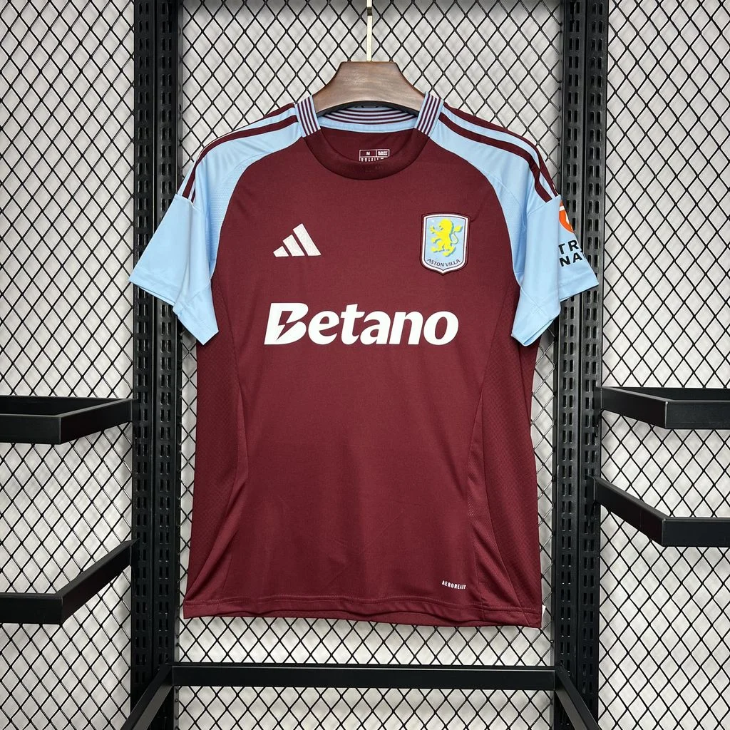 24/25 Aston Villa Home Football Shirt 1:1 Quality