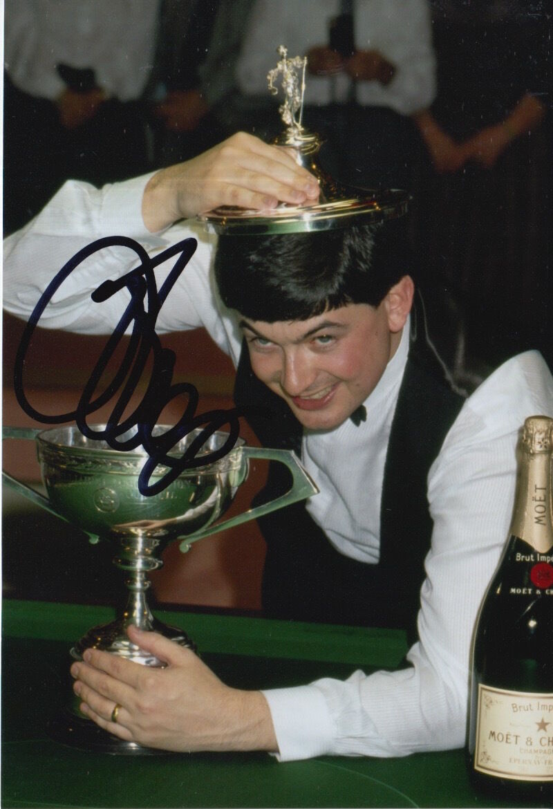 JOHN PARROTT HAND SIGNED 6X4 SNOOKER Photo Poster painting PROOF 7.