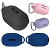 Soft Silicone Protective Case for Raycon Everyday Classic Earbud Anti-Scratch Earbuds Protective Cover Shell Waterproof Solid Color Lightweight