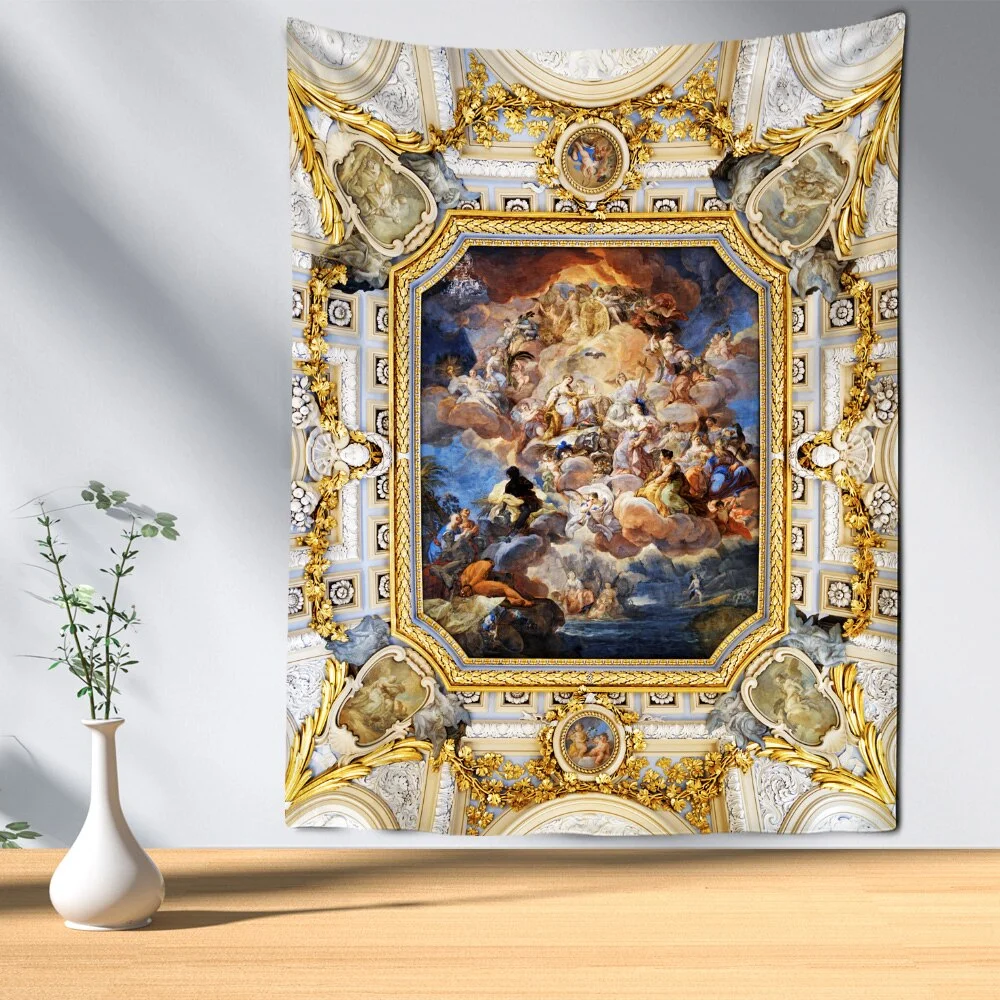 Nigikala Church Jesus Tapestry Home Decor Wall Art Mural Drop Wall Cloth Christ Wall Tapestries Church Decoration