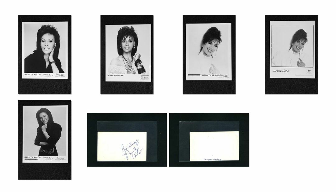 Marilyn Mccoo - Signed Autograph and Headshot Photo Poster painting set - Singer w/ Billy Davis