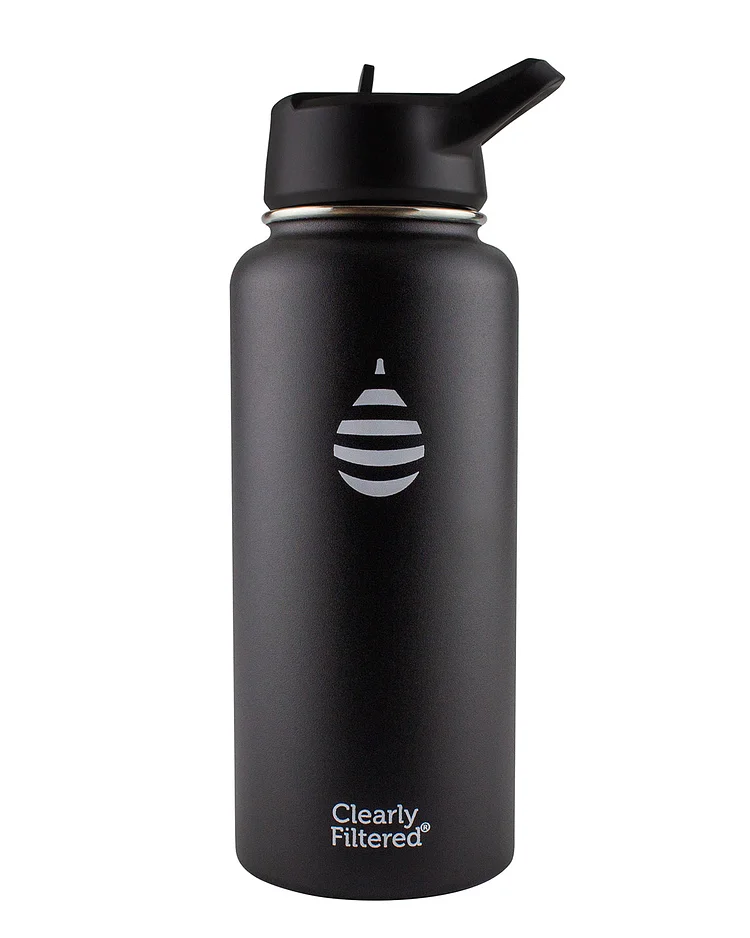 32oz Insulated Stainless Steel Filtered Water Bottle