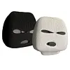 Halloween Spoof Face Funny Car Headrest Cover Decoration for Most Cars (White)