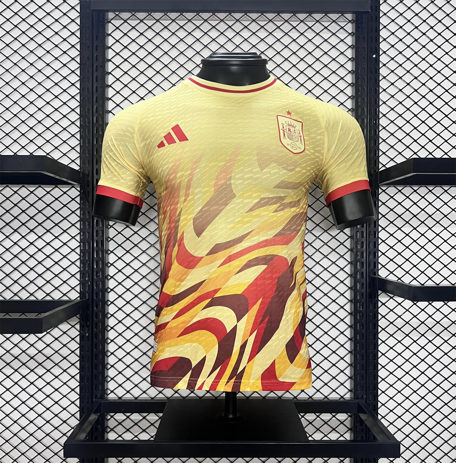 Spain 2024 Yellow Special Edition Jersey - Player Version