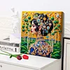 (Pre-Framed)Beauty-Special Shape Diamond Painting Kit(29x29cm)