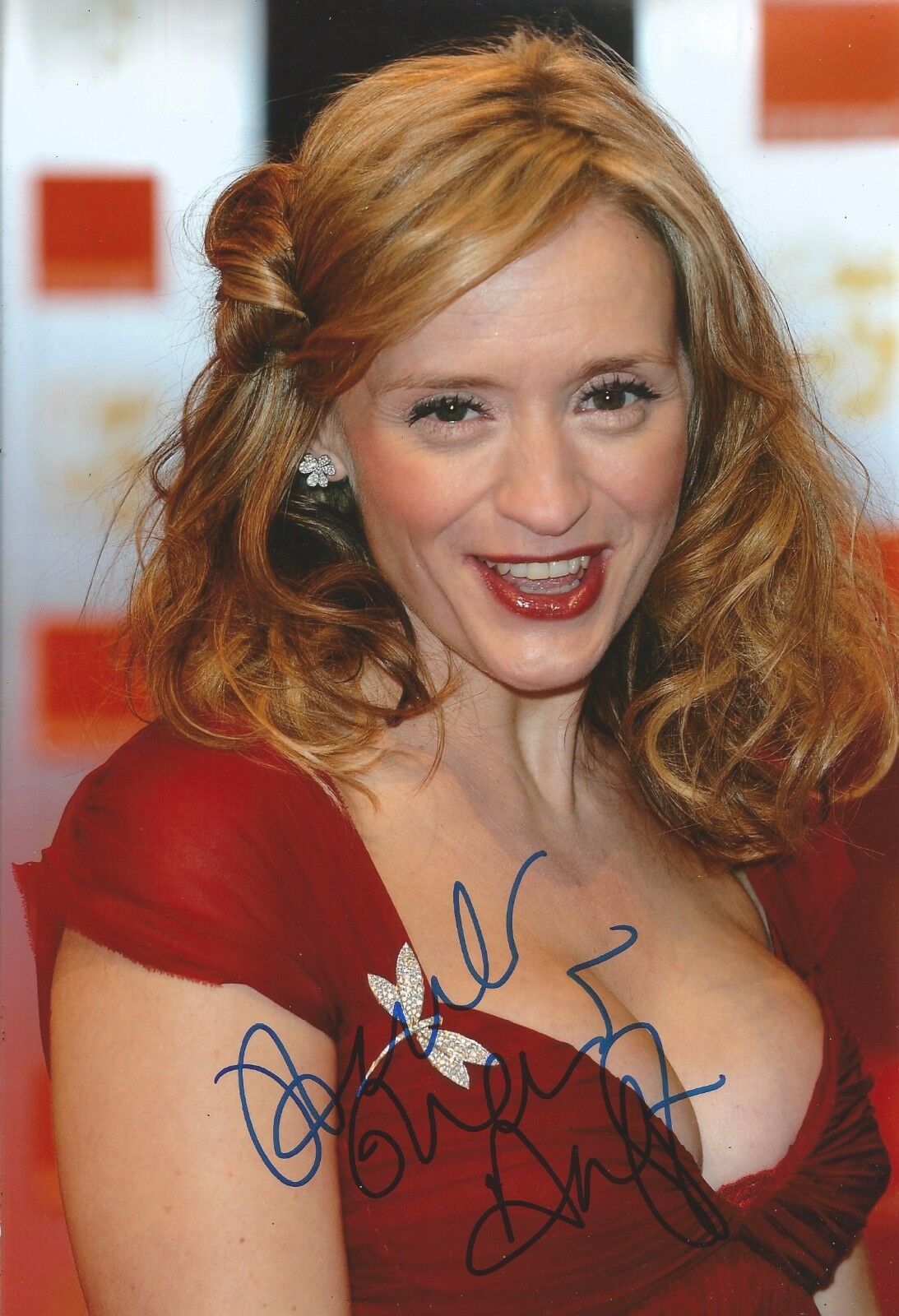 Anne-Marie Duff Signed 12x8 Photo Poster painting AFTAL