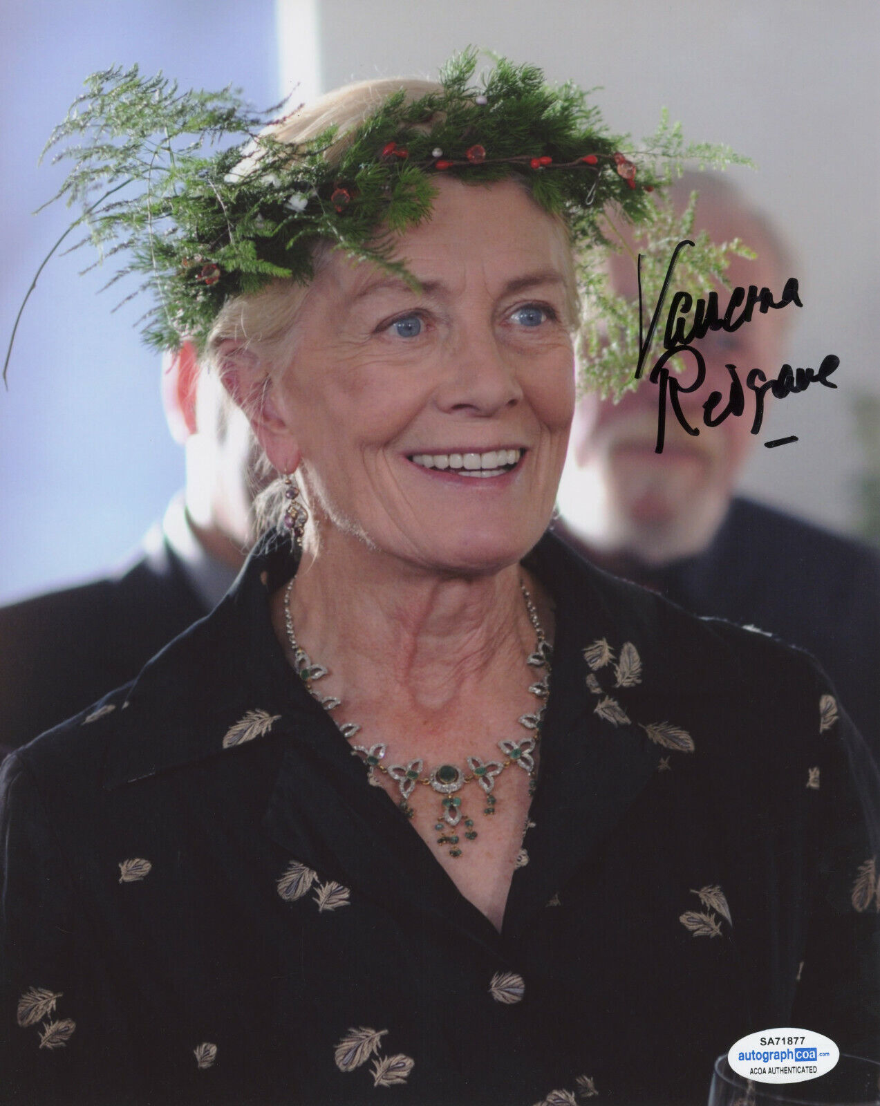 LEGEND VANESSA REDGRAVE SIGNED 8x10 Photo Poster painting! CALL THE MIDWIFE ACOA COA EXACT PROOF