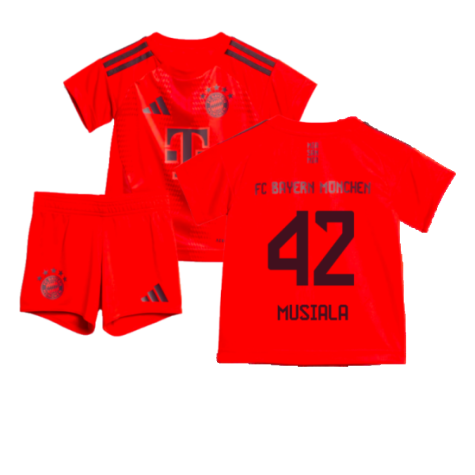 Bayern München Jamal Musiala 42 Heimtrikot Kinder 2024-2025