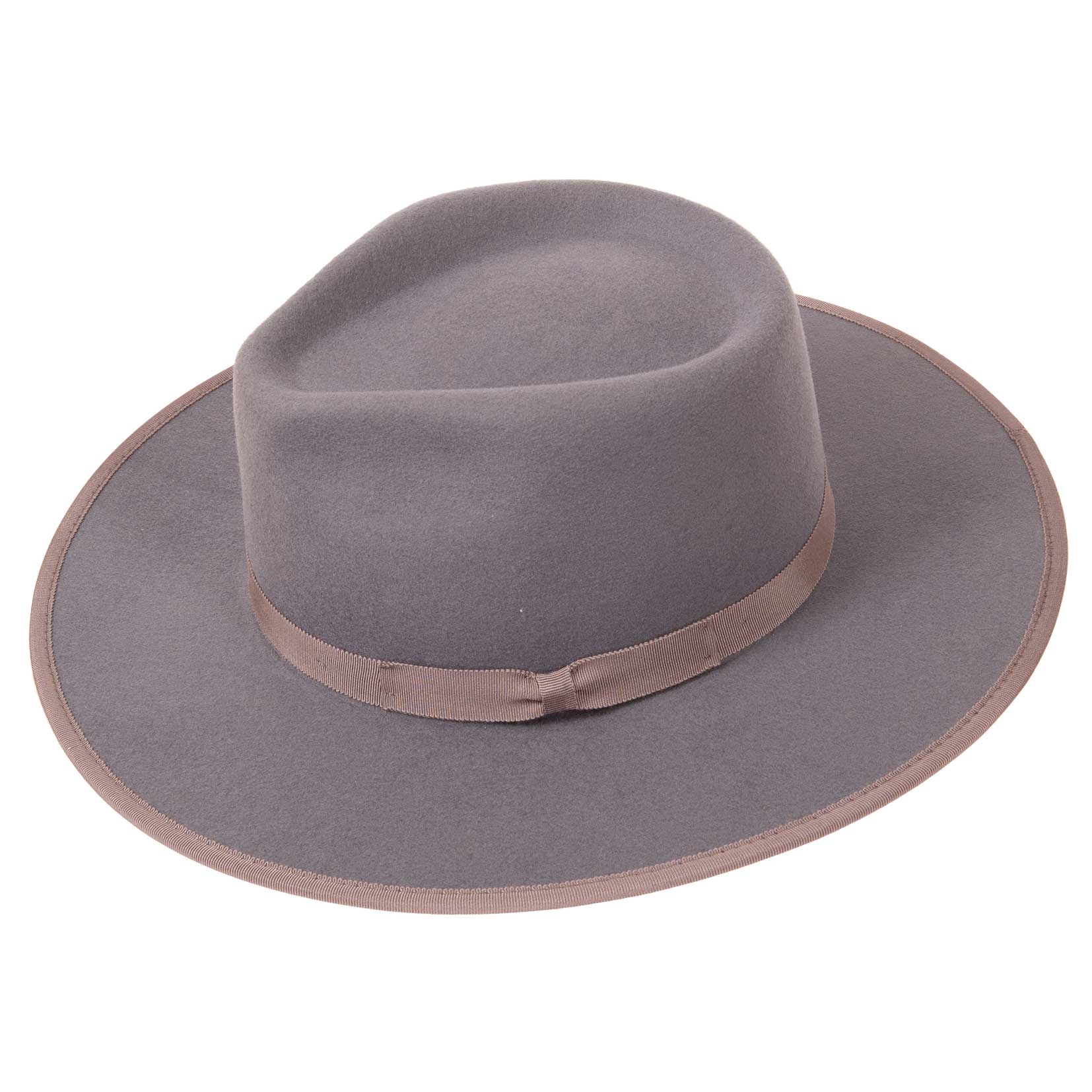 Bondi - Mens Wide Brim Felt Fedora Hat