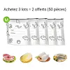 🔥Best-seller mondial🍗 Offre &agrave; dur&eacute;e limit&eacute;e ! Achetez-en 3, obtenez-en 2 gratuits🥦Sacs de conservation refermables en aluminium r&eacute;utilisables