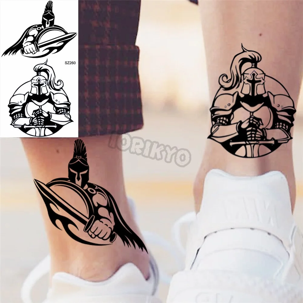 Minimalist Panda Small Temporary Tattoos For Women Men Realistic Seahorse Gorilla Tiger Fake Tattoo Sticker Arm Tatoos Body