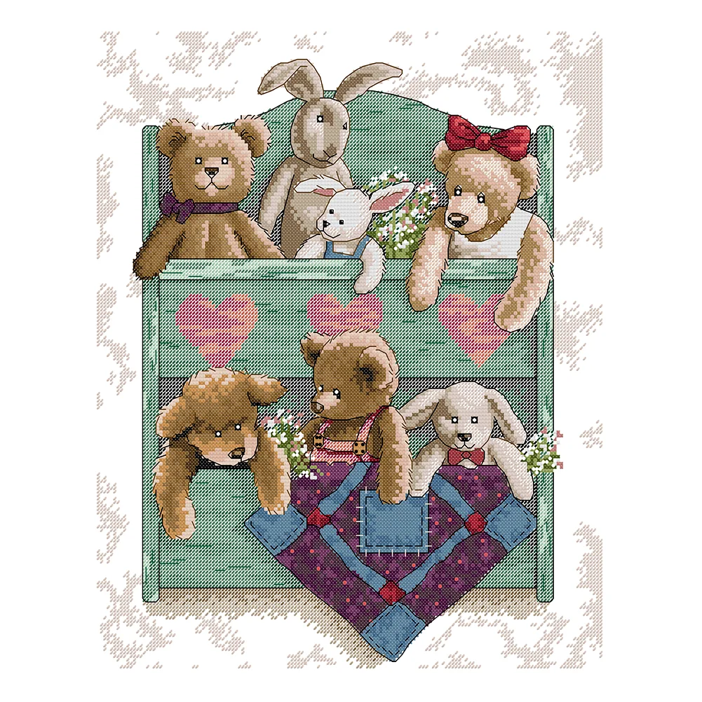 Still life Series - 14CT Joy Sunday Counted/Stamped Cross Stitch