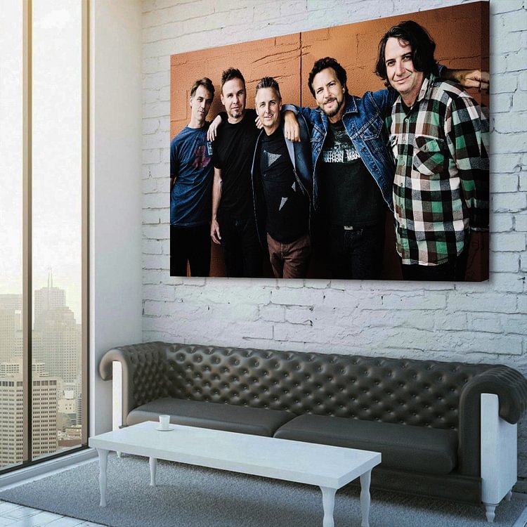 Pearl Jam Canvas Wall Art MusicWallArt