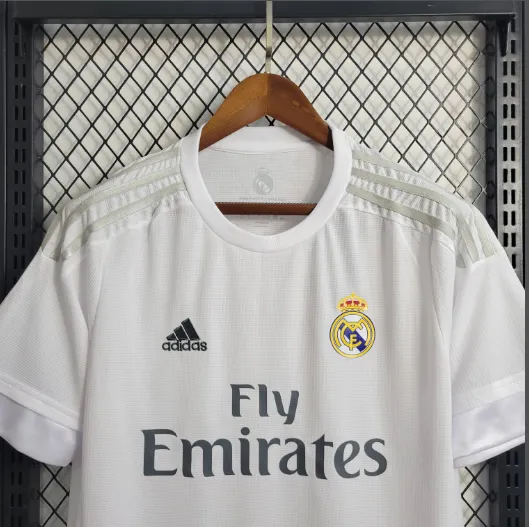 Retro 2015-2016 Real Madrid Home Football Shirt Thai Quality