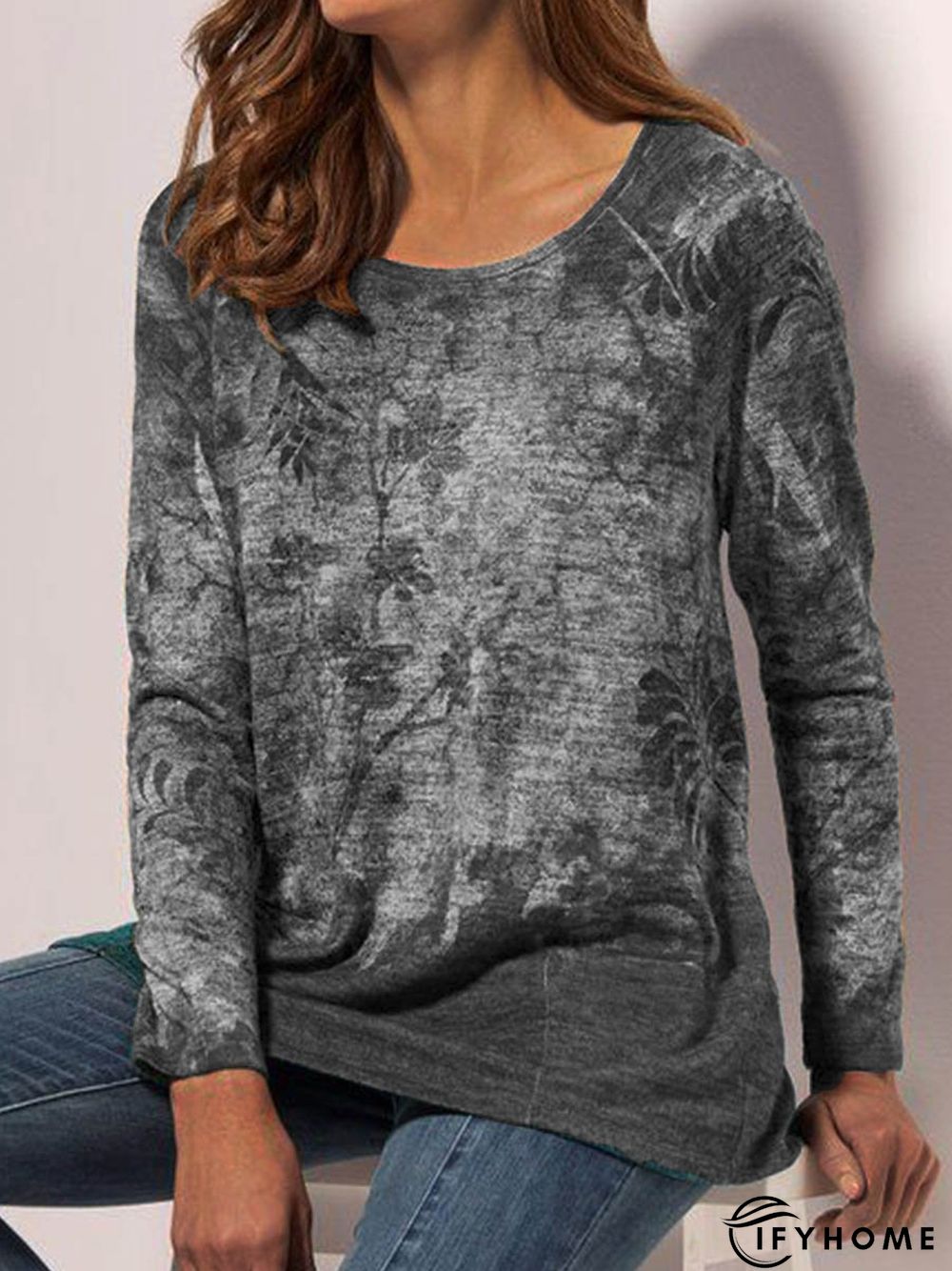 Loose Cotton-Blend Vacation Tunic T-Shirt | IFYHOME