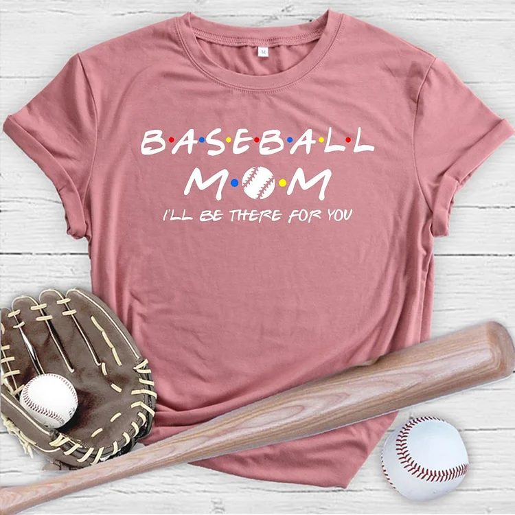 AL™ Baseball mom T-Shirt Tee  -07026-Annaletters
