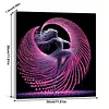 Framed Dancing Ballerina-Pearls Painting Kit DIY Diamond Painting Pearl Dot Crafts 30*30CM