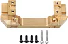 AMK TRX-4 Brass Front Bumper Mount Servo Mount for 1/10 RC Crawler TRX4 Metal Counterweight Upgrade Parts