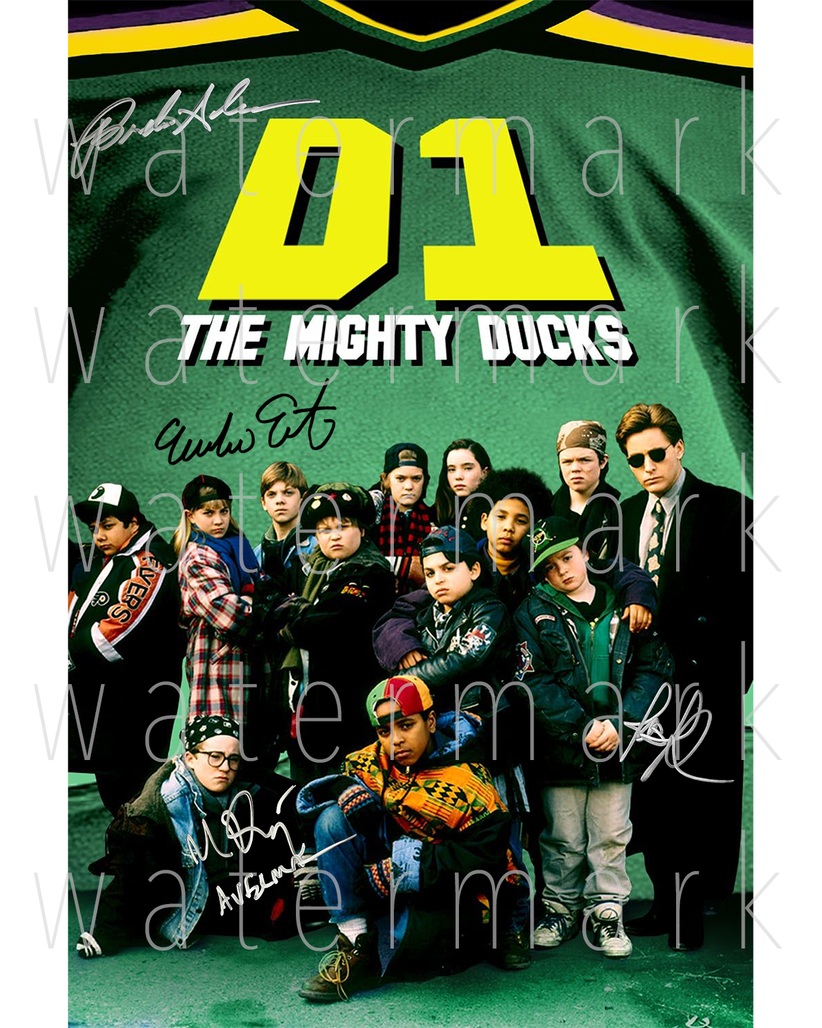 The Mighty Ducks signed Emilio Estevez Photo Poster painting 8X10 poster picture autograph RP