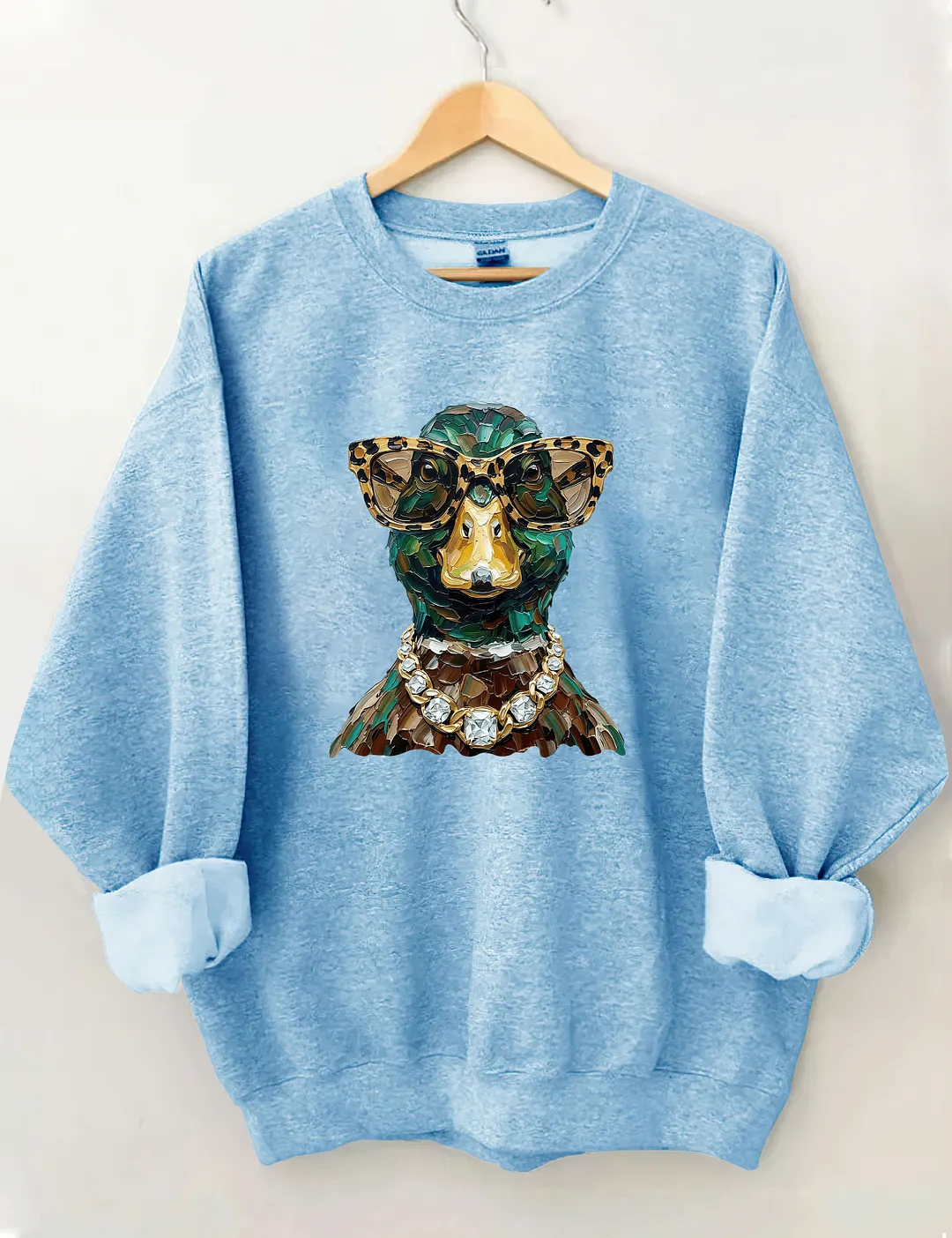 Glam Mallard Duck Hunting Lover Sweatshirt