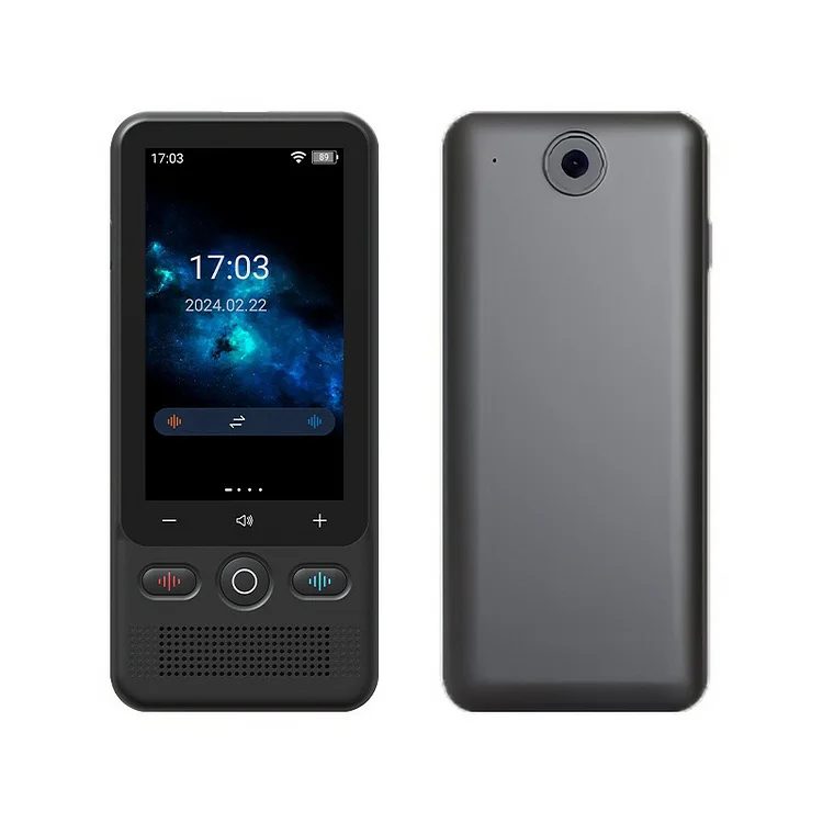 📢📢 Sconto del 50%!! ⏰📲 Dispositivo di traduzione portatile 2 in 1 &ndash; Traduzione in tempo reale, 🌍 138 lingue offline, 🔋 Batteria a lunghissima durata | Perfetto per chi viaggia in tutto il mondo ✈️