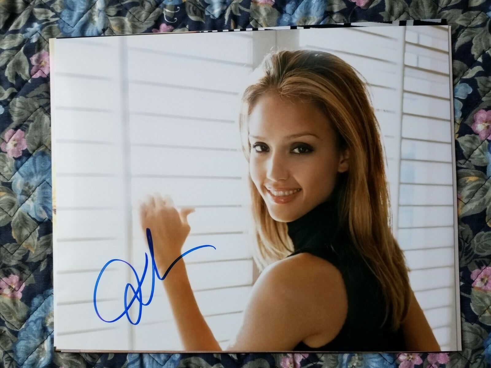 Jessica Alba Authentic Autographed Signed 8x10 Photo Poster painting - Fantastic Four