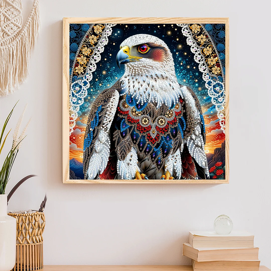 Eagle2 - Partial Special Shaped Drill Diamond Painting Kits (Canvas|30*30cm)