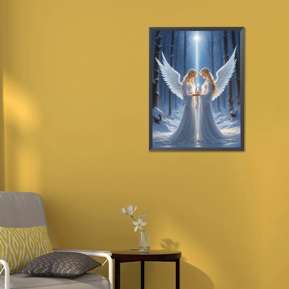 Full Round Diamond Painting 30*40cm - Praying Girl