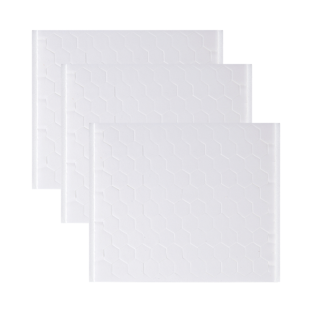 

3pcs Hexagonal Double-sided Foam Art Wall Strong Adhesive Removable Sticker, 6mm, 501 Original
