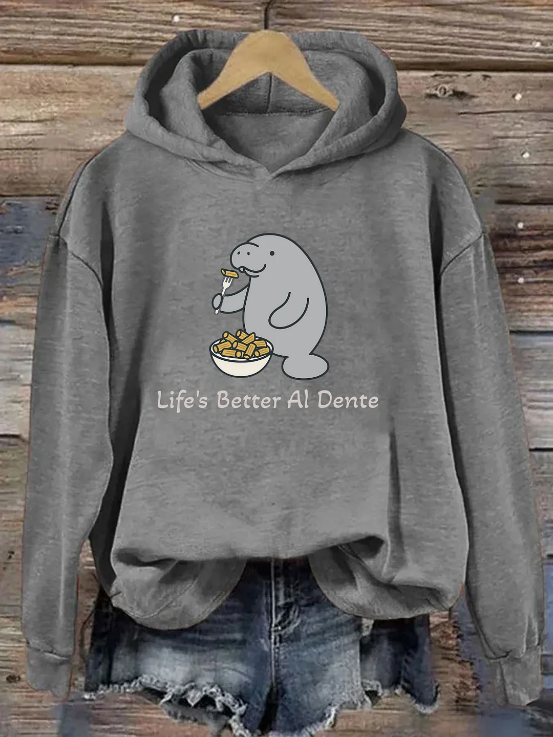Life's Better Al Dente Hoodie