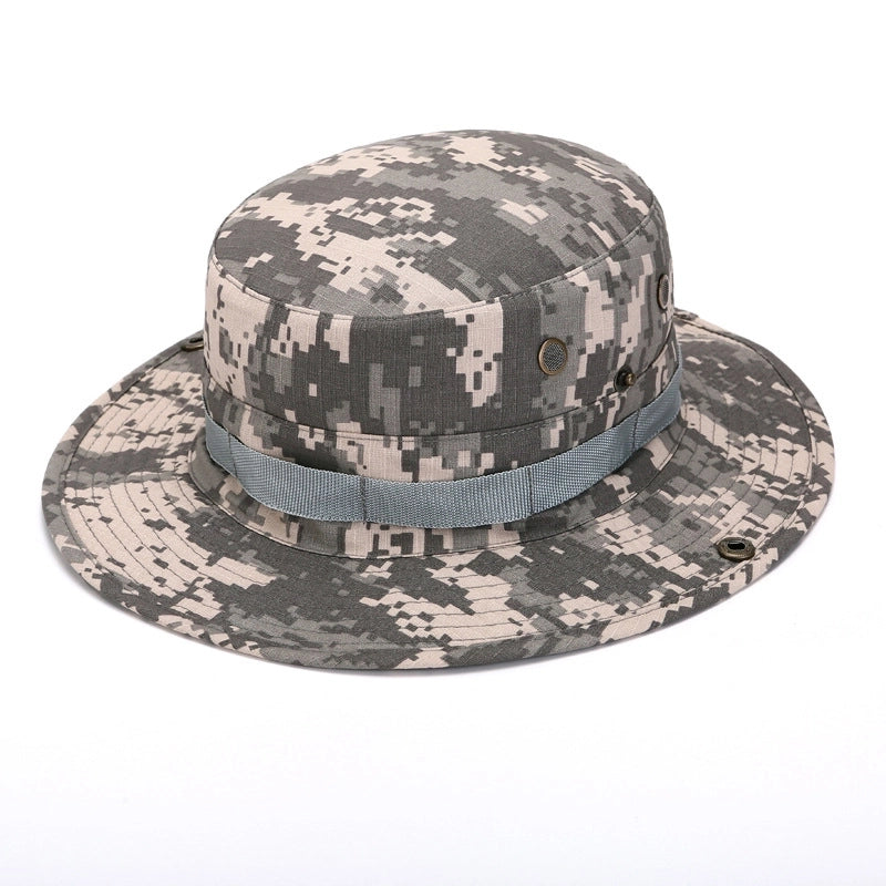 Suppliers Outdoor Camping Camouflage Hat Fishing Hat Travel Fisherman Hat Beni Hat Men And Women Sun Protection Hat