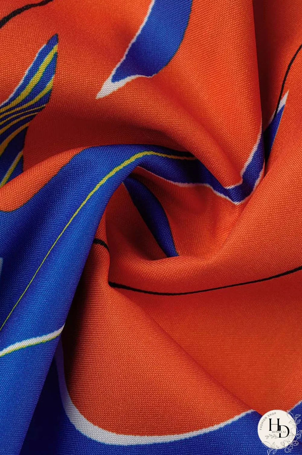 Camouflage Fashion Casual Print Patchwork Turndown Collar Shirt Dress