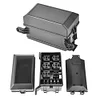 Car Fuse Box 6-Way Relay 6-Slot Blade Fuse Holder Box for Car Automotive Marine