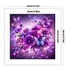 Fantasy Flowers-11CT Stamped Cross Stitch 40*40cm/15.75*15.75in