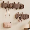 Piano Key Hanger Wall Hanging Porch Wooden Ceative Coat Rack