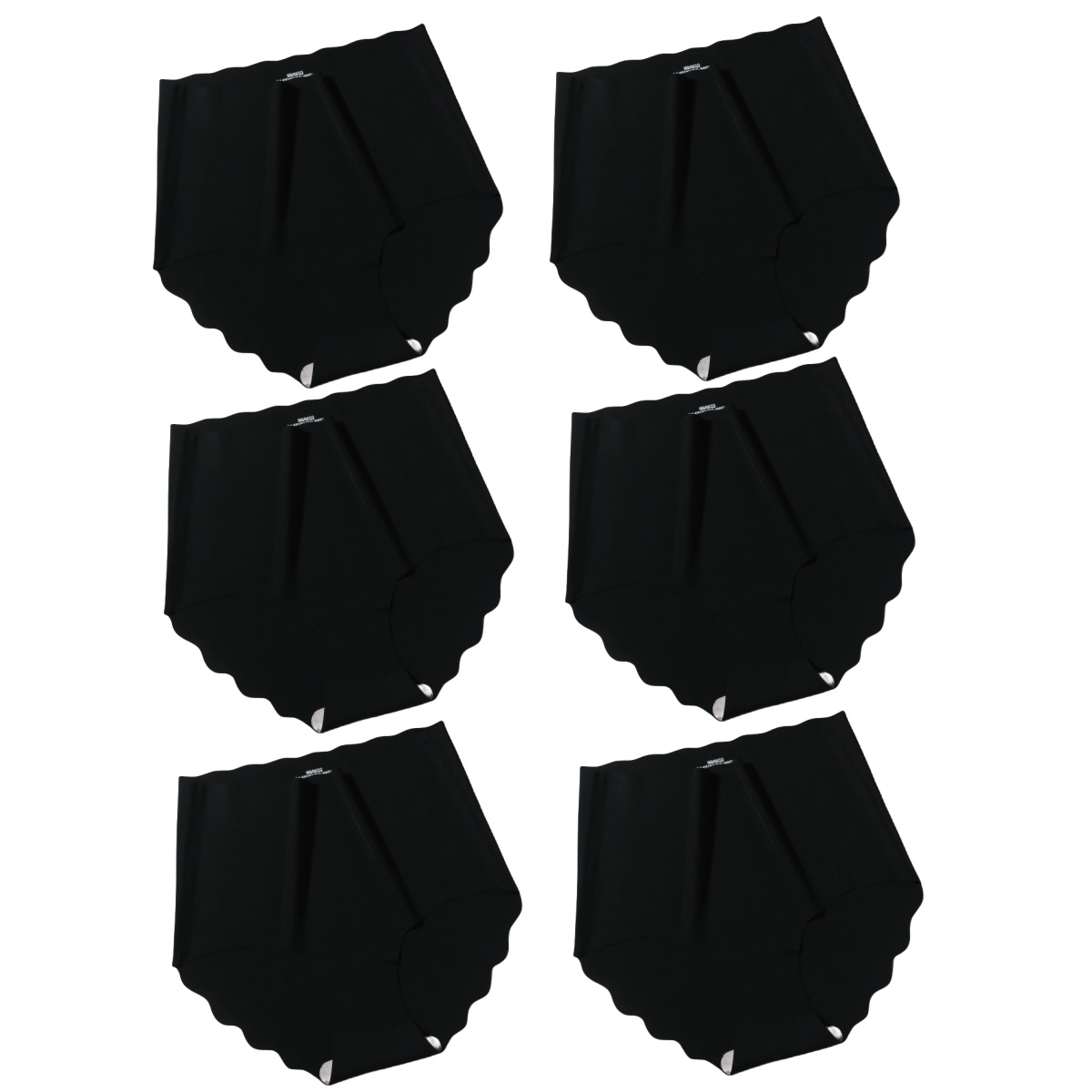Akayes 6Pcs/set Seamless Panties Women Invisible Briefs Female Underpants Ultra-thin Silky Underwear High Waist Panties Lingerie